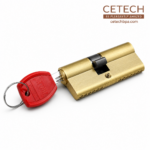 3 Inches China door Cylinder with Plastic key head