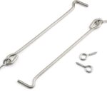 Hook and Eye Door Latch