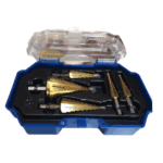 5Pcs WADFOW Step Drill Set - Image 2