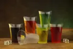 6Pcs  Unbreakable Plastic Glass Cup Set