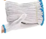 White Safety Hand Gloves - Image 2