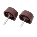 4 Pieces Cabinet Bottom Pin/ Nail on Furniture Glide