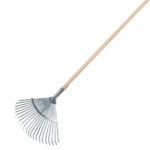 Expandable Rake with Wooden Handle - Image 2