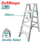 TOTAL Double Side Ladder