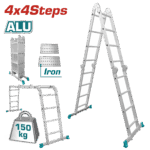 TOTAL Multi-Purpose Aluminium Ladder - Image 2