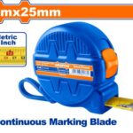 5m × 25mm WADFOW Steel Measuring Tape