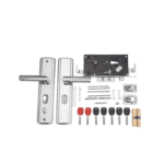 China Double Door Lock-With Single Door Handle