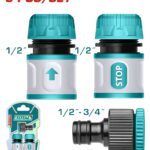 3 Piece TOTAL Hose Quick Connectors Set
