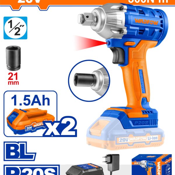 20V WADFOW Cordless Impact Driver WCD512