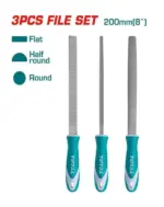 8 Inches TOTAL Wood File