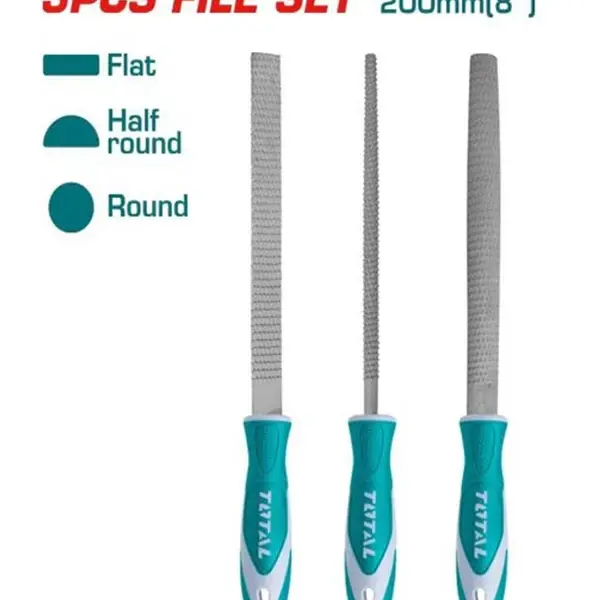 3 Pcs TOTAL Wood File Set - THT918326