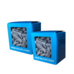 Expand Nails (Wall Plug) With Screw-Box/50Pcs – Strong Hold for Concrete and Drywall