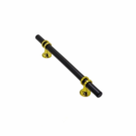 Black and Gold Round Drawer Handles - Image 2