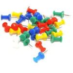 Flamingo Multicolored Push Pins/Office Pins