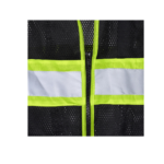 2XL 100% Polyester Reflective Vest (Reflective Vest) – Durable Visibility for Walking, Motorcycling, and Outdoor Safety