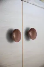 Drawer Handle (Round Knob) – Versatile Wooden and Metal Knob for Dressers and Kitchen Drawers - Image 2