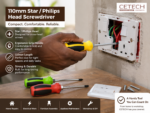 110mm Star / Philips Head Screwdriver – Easy Grip for Everyday Repairs and Workshop Tasks - Image 2