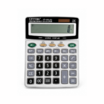 14 Digits GITFZRN Electronic Calculator CT-9914D – Reliable Two-Way Power Calculator with Anti-Shake Protection