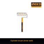9’’ INGCO Telescoping Cylinder Brush – Extendable roller brush for smooth and even wall painting - Image 2
