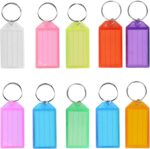 DL OFFICE Colored Key Holders – Durable Tags for Easy Sorting of Home, Office, and Locker Keys - Image 3