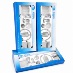 BRIMIX Bathroom Accessory Set (Bathroom Hardware Set) – Stylish Wall Mounted Bathroom Accessory Pack