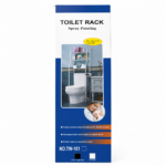 Toilet Rack – Durable Over-The-Toilet Shelf for Bathroom Essentials and Daily Storage - Image 3
