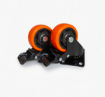 75x32mm Swivel Castor Wheel – Moves your Carts, Racks and Other Equipment Smoothly and Easily on Any Surface