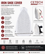 Pressing Iron Shoe Cover - Protects Delicate Fabrics During Ironing - Image 2