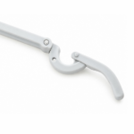 1pc Daisy Foldable Plastic Clothes Hanger – Lightweight Cloth Hanger That Folds Flat When Not in Use - Image 3