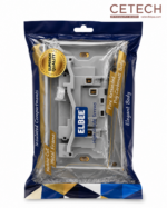 13A ELBEE Double Multi Socket with Light- LB5263 - Power Multiple Devices Safely and Easily - Image 2