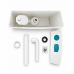 GEM Slim Top Single Push Plastic WC Flushing Cistern – Un-Breakable Toilet Cistern Set for Daily Use - Image 2