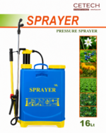16L Pressure Knapsack Sprayer – Comfortable Crop Spraying for Pesticides, Herbicides and Fertilizers