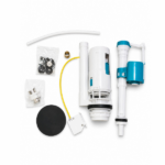 MAAT WC Bottom-Entry Flushing Mechanism (Cistern Fitting Kit) – Durable Easy to Install WC Flush System - Image 2