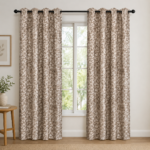 Turkey Fashion Original Curtains – 2pcs (100% Polyester) Stylish Living Room Elegance for Homes in Ghana