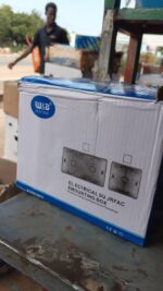 3x3 W and B Electrical Junction Box - White