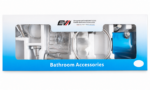 EVI Bathroom Accessory Set – Complete 7 Piece Bathroom Accessory Set for Modern Bathroom Organization - Image 3
