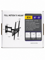 26"-55" Full Motion TV Mount 814 – Adjustable Wall TV Mount for Flexible Viewing and Space-Saving Setup - Image 2