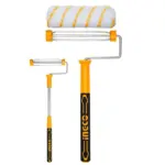 9’’ INGCO Telescoping Cylinder Brush – Extendable roller brush for smooth and even wall painting
