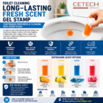 Toilet Cleaning Long-Lasting Fresh Scent Gel Stamp - Continuous Cleaning and Fragrance with Every Flush - Image 3