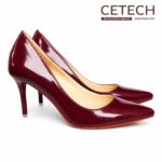3" Red Bottom Stilleto High Heels – Chic Red Bottom Style for a Polished Look - Image 3