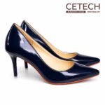 3" Red Bottom Stilleto High Heels – Chic Red Bottom Style for a Polished Look - Image 2
