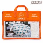 JIMMY HOME TEXTILE Queen Size Bed Spread and Curtain Set – Complete Bedroom Set for a Coordinated Look - Image 2